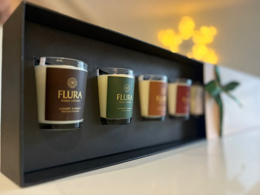 Christmas mini candle scent discovery gift set