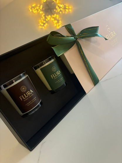 Christmas mini candle scent discovery gift set
