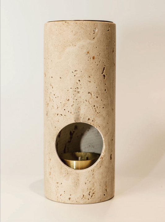 Travertine Oil Burner