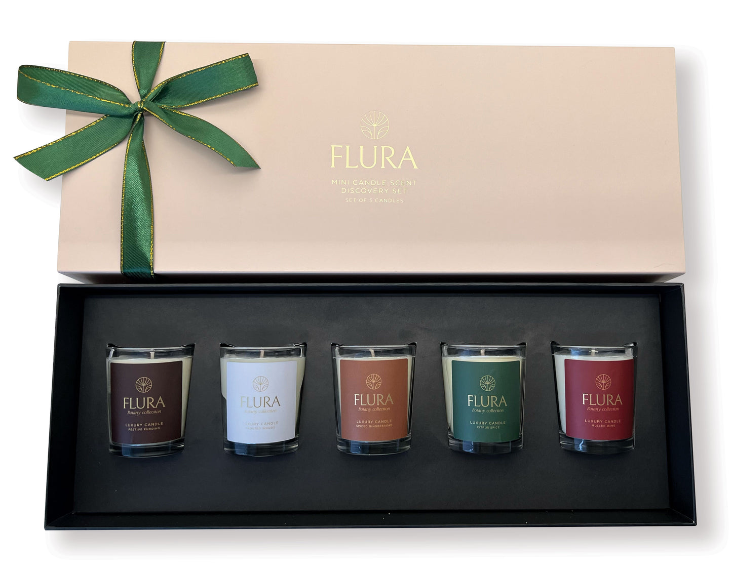 Christmas mini candle scent discovery gift set