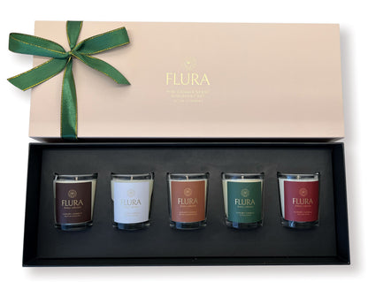 Christmas mini candle scent discovery gift set